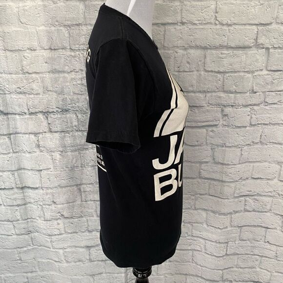 Jake Bugg anvil women S 100% cotton graphic print short sleeve tshirt black - Picture 3 of 10